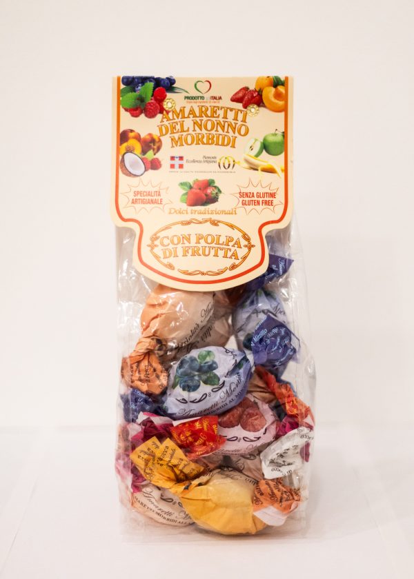 Amaretti Morbidi ai Frutti Misti 250gr