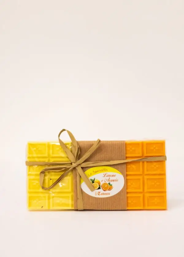 Cioccolata al Limone e Arancia 90gr